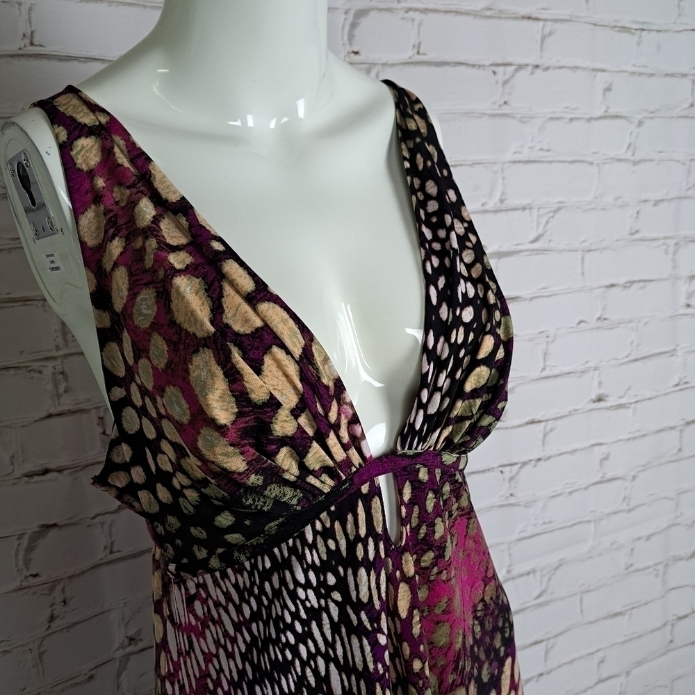 Natori Multicolored Jersey Sleeveless Dress - Picture 2 of 9